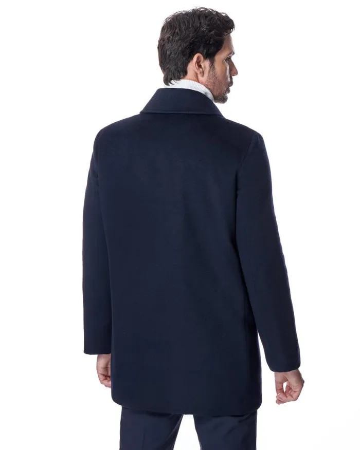 Jackets Men039s Maximilian Wool Quilted Lined Peacoat