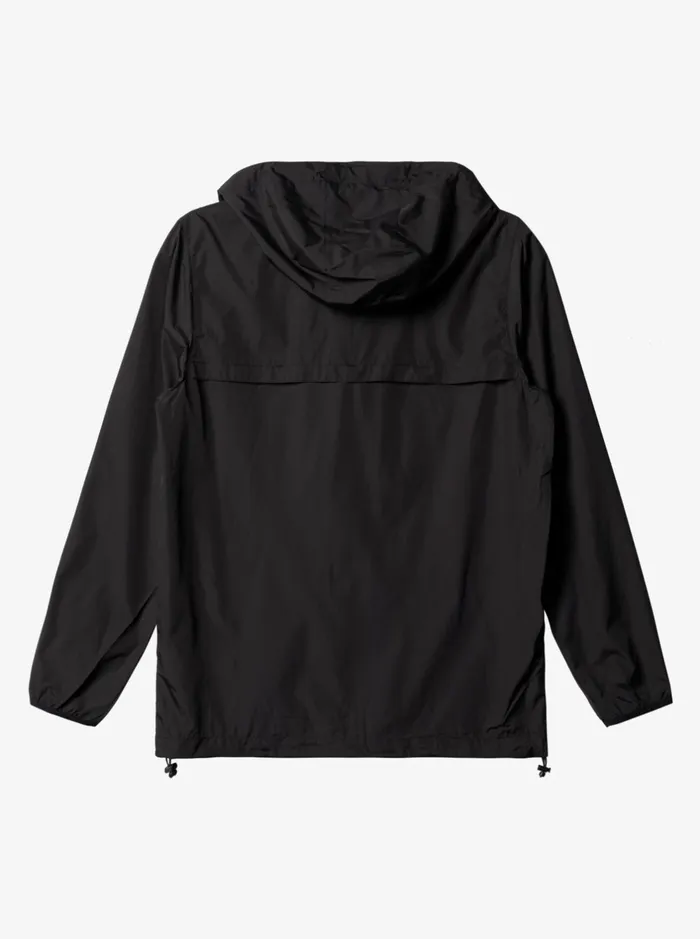 Jackets Men Quiksilver Everyday Windbreaker Jacket Black Jackets Men Quiksilver Everyday Windbreaker Jacket Black