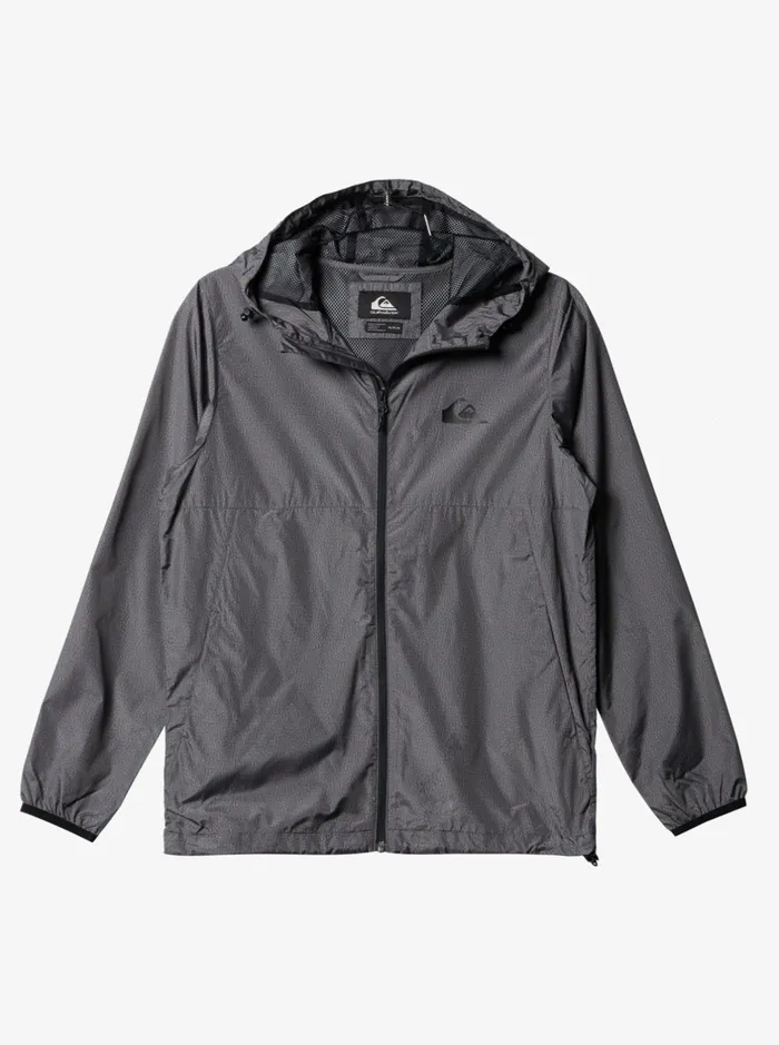 Jackets Men Quiksilver Everyday Windbreaker Jacket Dark Grey Heather