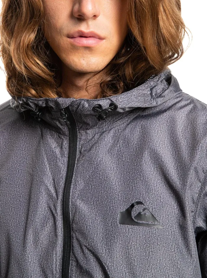 Jackets Men Quiksilver Everyday Windbreaker Jacket Dark Grey Heather Jackets Men Quiksilver Everyday Windbreaker Jacket Dark Grey Heather