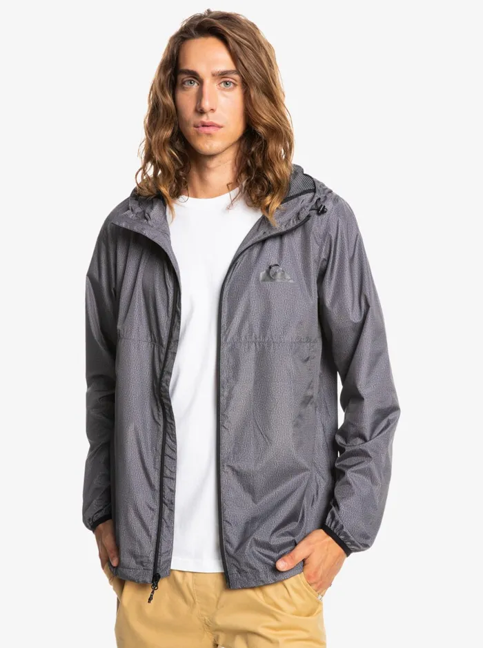 Jackets Men Quiksilver Everyday Windbreaker Jacket Dark Grey Heather Jackets Men Quiksilver Everyday Windbreaker Jacket Dark Grey Heather