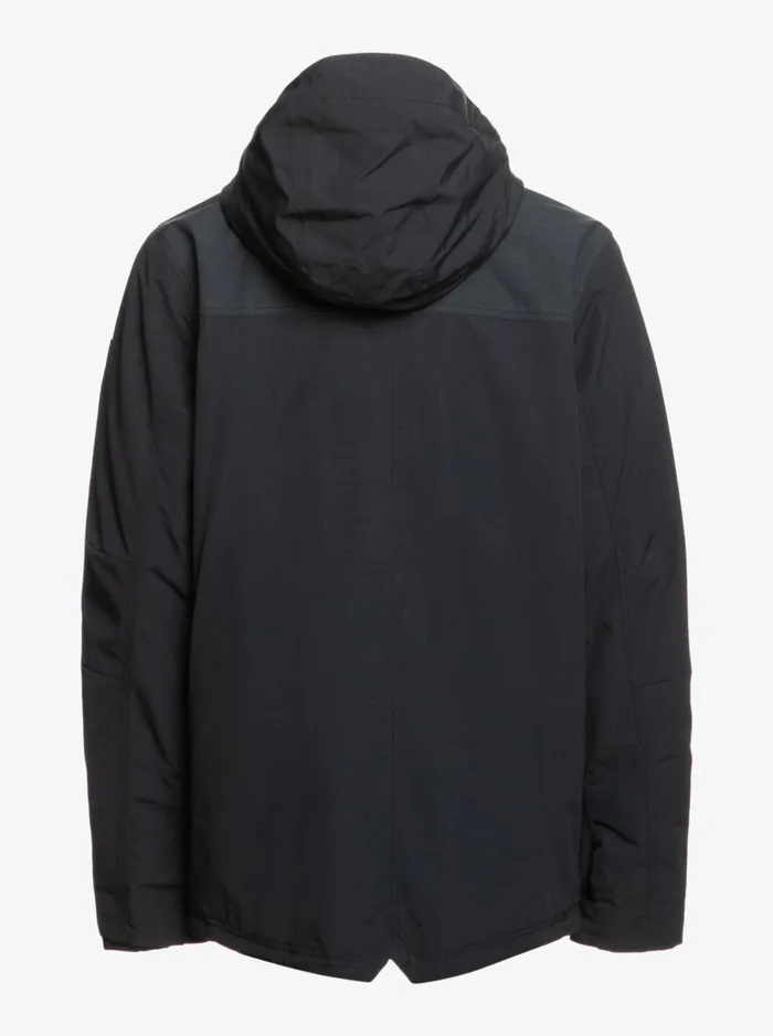 Jackets Men Quiksilver Fairbanks Technical Snow Jacket True Black