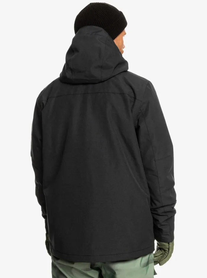 Jackets Men Quiksilver Mission 3In1 Technical Snow Jacket True Black