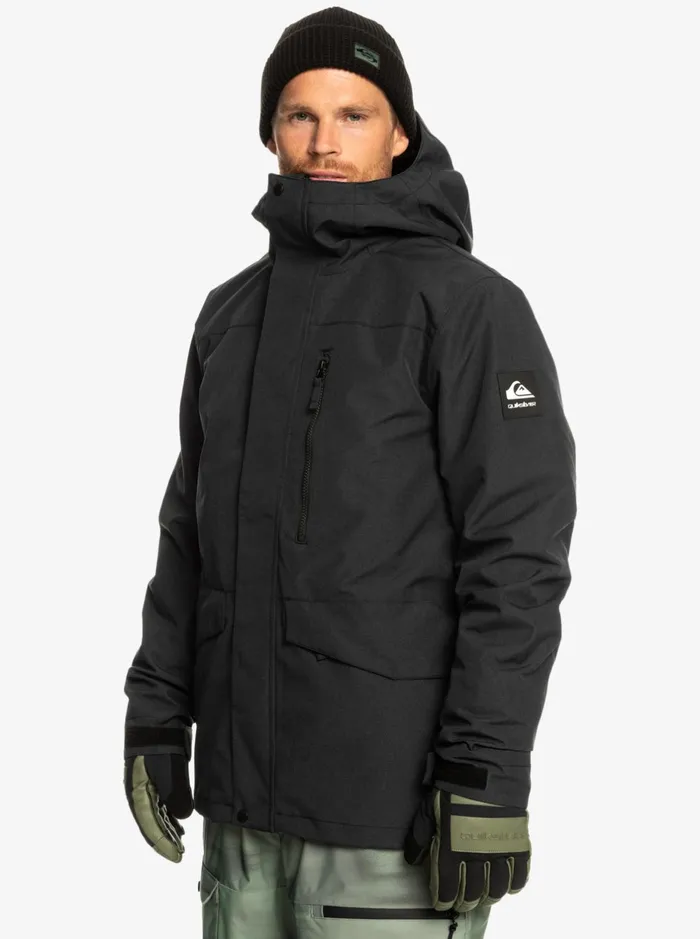 Jackets Men Quiksilver Mission 3In1 Technical Snow Jacket True Black