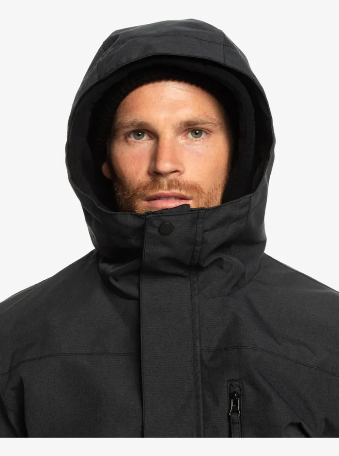 Jackets Men Quiksilver Mission 3In1 Technical Snow Jacket True Black
