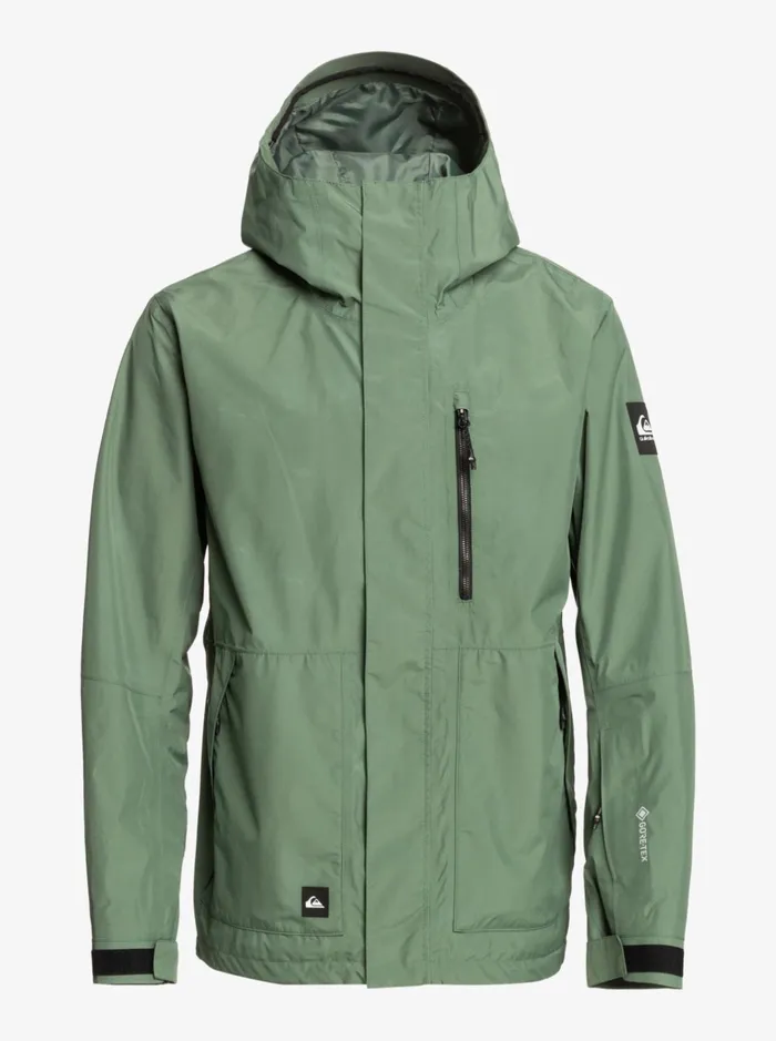 Jackets Men Quiksilver Mission GoreTex Snow Jacket Laurel Wreath Jackets Men Quiksilver Mission GoreTex Snow Jacket Laurel Wreath