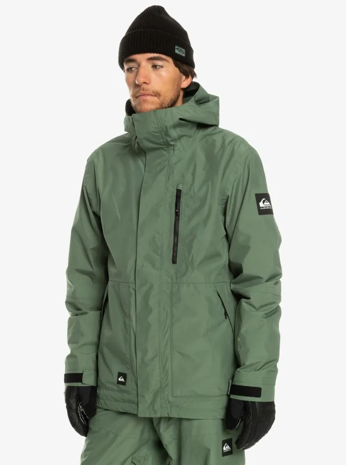 Jackets Men Quiksilver Mission GoreTex Snow Jacket Laurel Wreath Jackets Men Quiksilver Mission GoreTex Snow Jacket Laurel Wreath