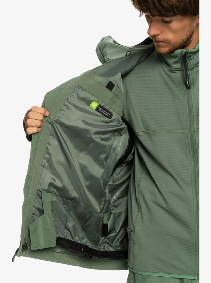 Jackets Men Quiksilver Mission GoreTex Snow Jacket Laurel Wreath Jackets Men Quiksilver Mission GoreTex Snow Jacket Laurel Wreath