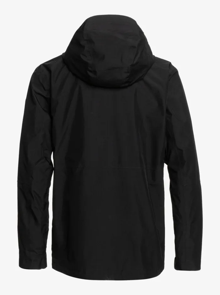 Jackets Men Quiksilver Mission GoreTex Snow Jacket True Black Jackets Men Quiksilver Mission GoreTex Snow Jacket True Black