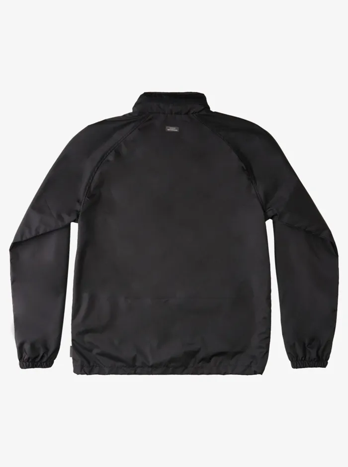 Jackets Men Quiksilver Waterman Shell Shock WaterResistant Lightweight Mini Ripstop Windbreaker Black Jackets Men Quiksilver Waterman Shell Shock WaterResistant Lightweight Mini Ripstop Windbreaker Black