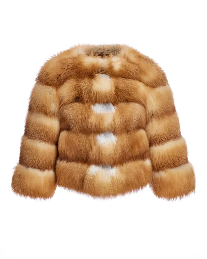 Jackets Women039s Maximilian Collarless Fox Jacket