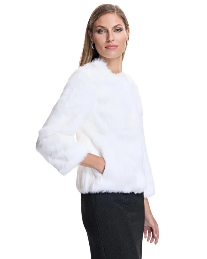 Jackets Women039s Maximilian Collarless Rabbit Jacket