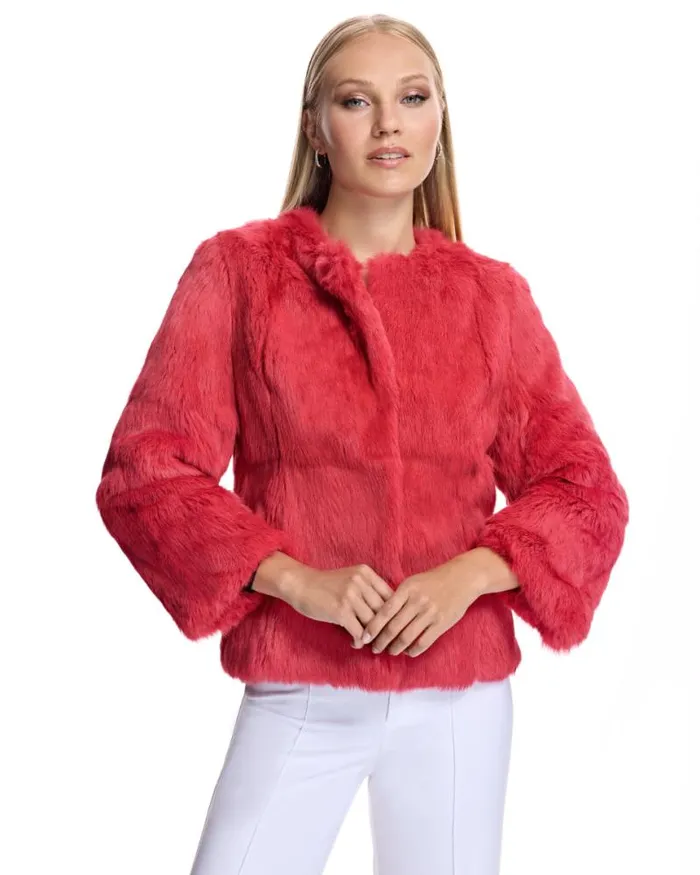 Jackets Women039s Maximilian Collarless Rabbit Jacket