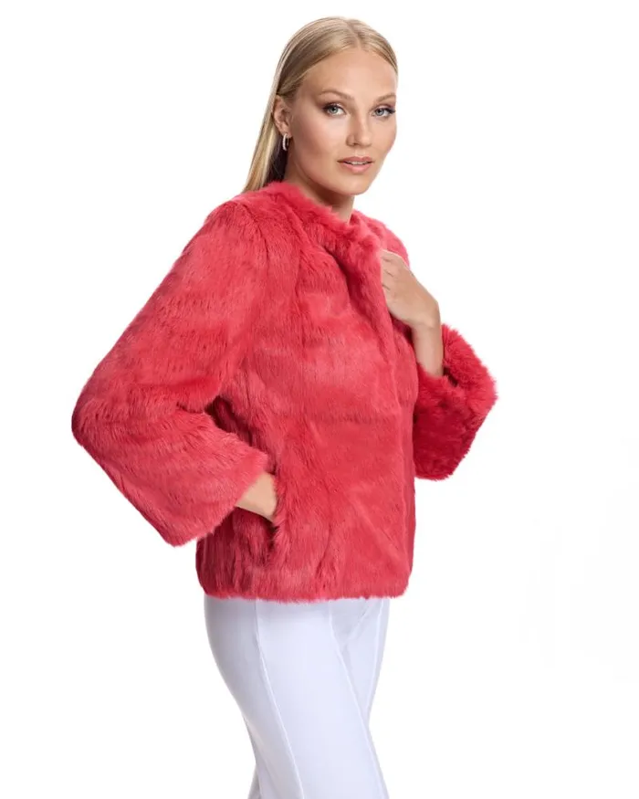 Jackets Women039s Maximilian Collarless Rabbit Jacket