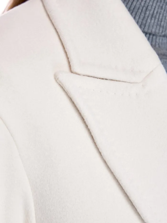 Jackets Women039s Maximilian Double Breasted Wool Blend Coat