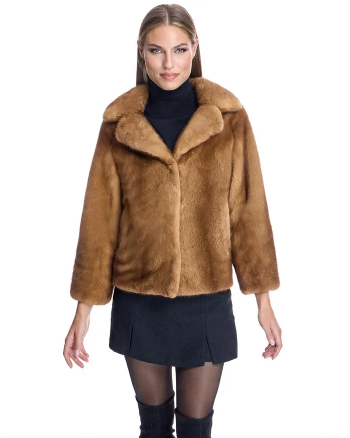 Jackets Women039s Maximilian Dyed Mink Jacket