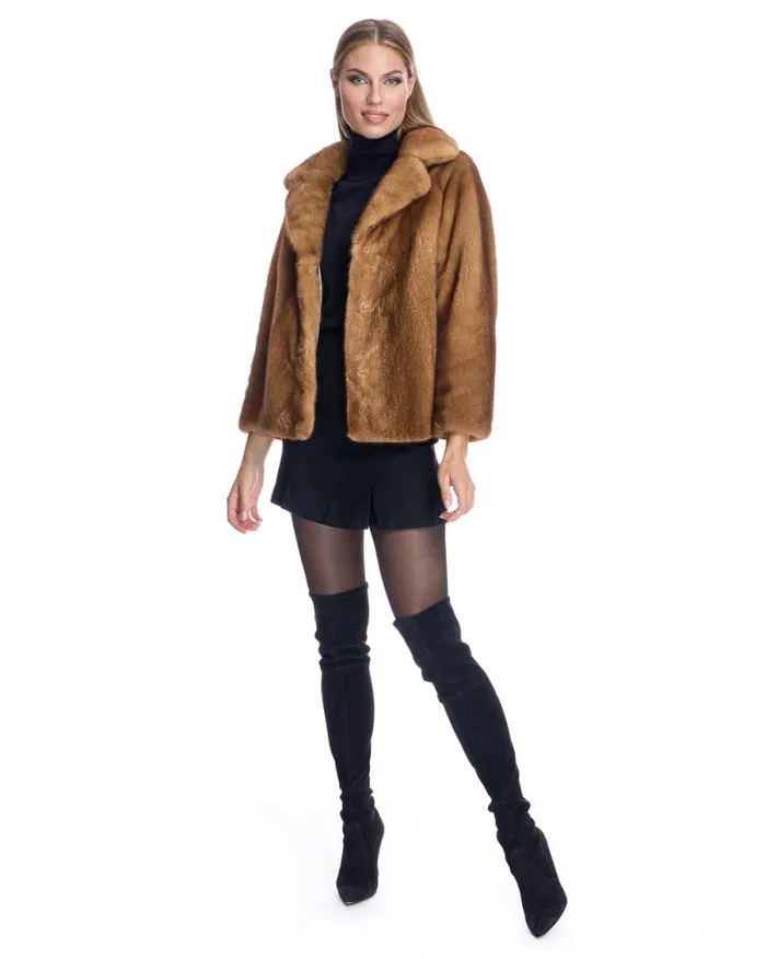 Jackets Women039s Maximilian Dyed Mink Jacket