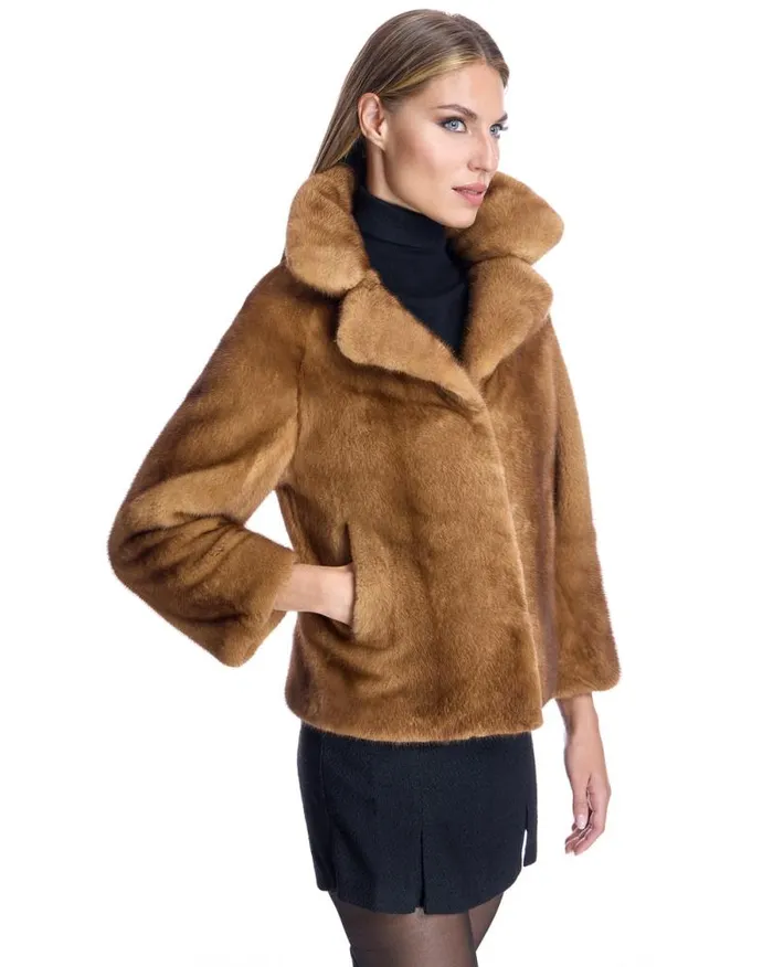 Jackets Women039s Maximilian Dyed Mink Jacket