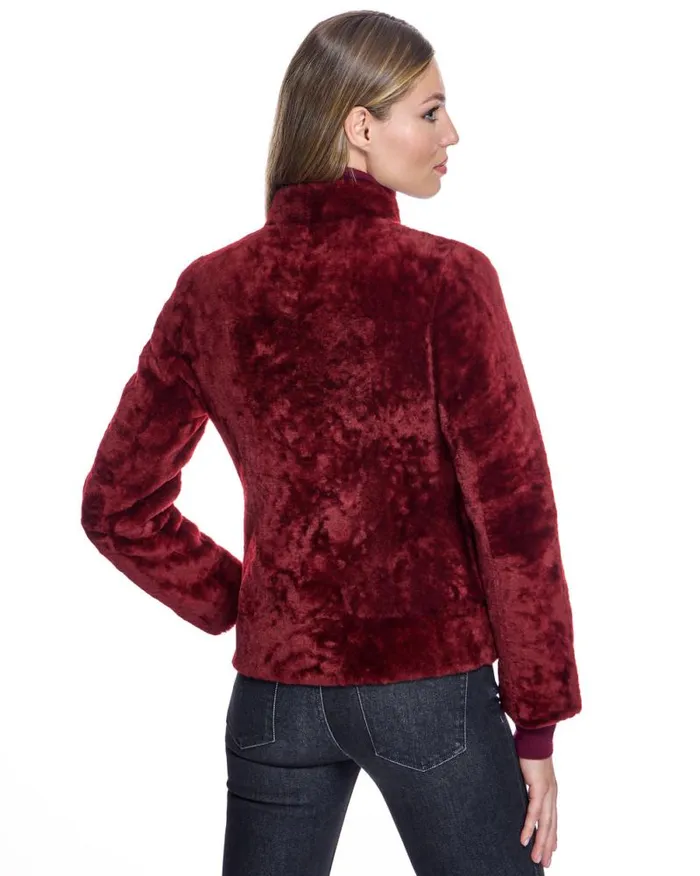 Jackets Women039s Maximilian Fitted Shearling Jacket