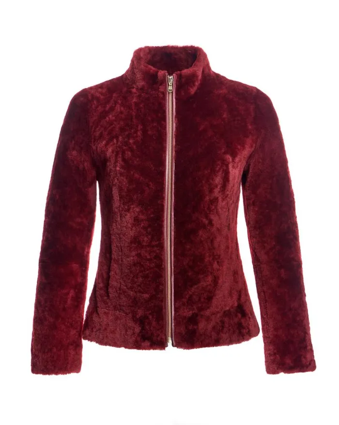 Jackets Women039s Maximilian Fitted Shearling Jacket