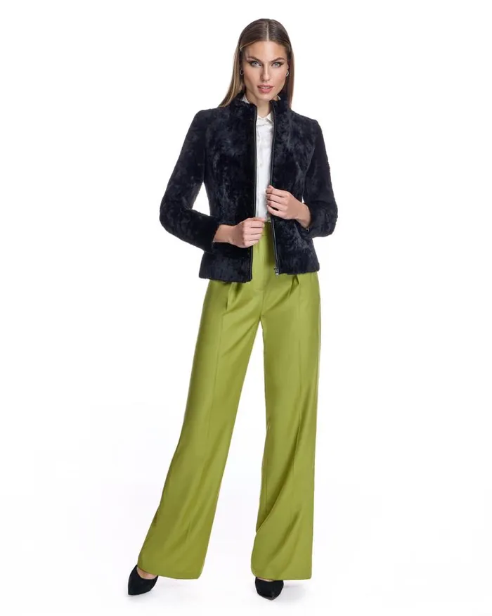 Jackets Women039s Maximilian Fitted Shearling Jacket