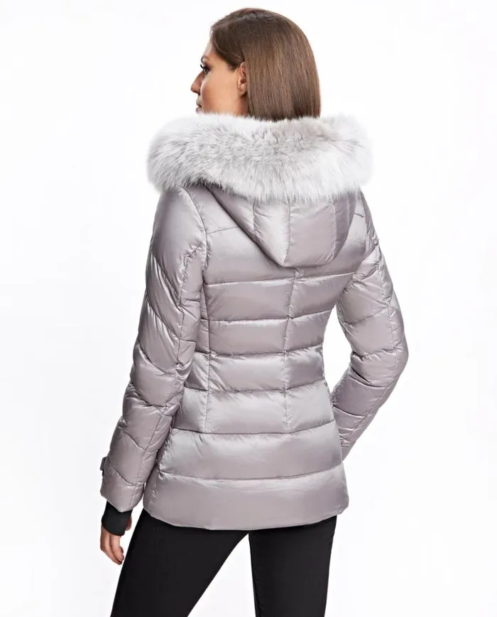 Jackets Women039s Maximilian Fox Trimmed Jacket