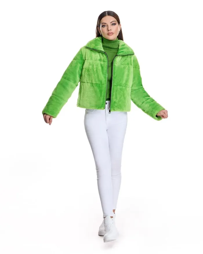 Jackets Women039s Maximilian Julia and Stella Shearling Jacket Reversible To Nylon