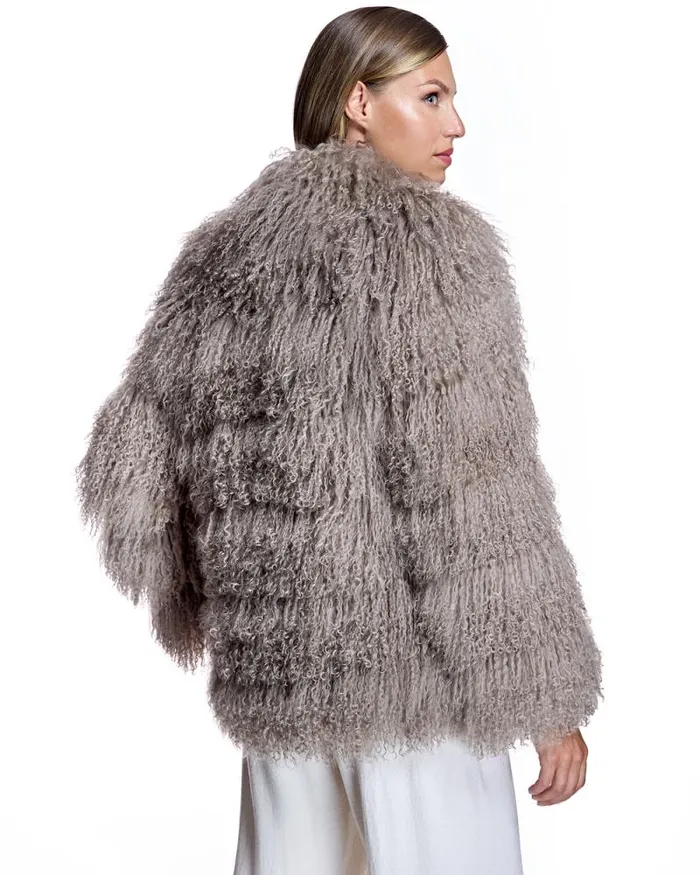 Jackets Women039s Maximilian Julia and Stella Tibetan Lamb Jacket