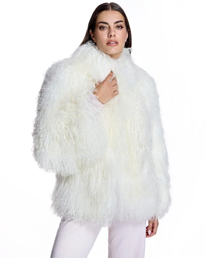 Jackets Women039s Maximilian Julia and Stella Tibetan Lamb Jacket
