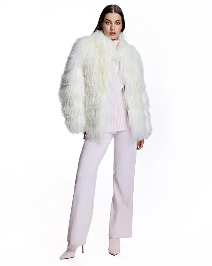 Jackets Women039s Maximilian Julia and Stella Tibetan Lamb Jacket