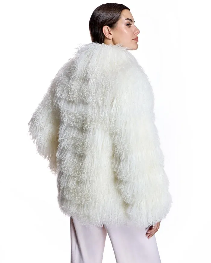 Jackets Women039s Maximilian Julia and Stella Tibetan Lamb Jacket