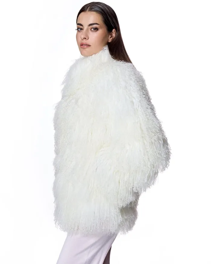 Jackets Women039s Maximilian Julia and Stella Tibetan Lamb Jacket