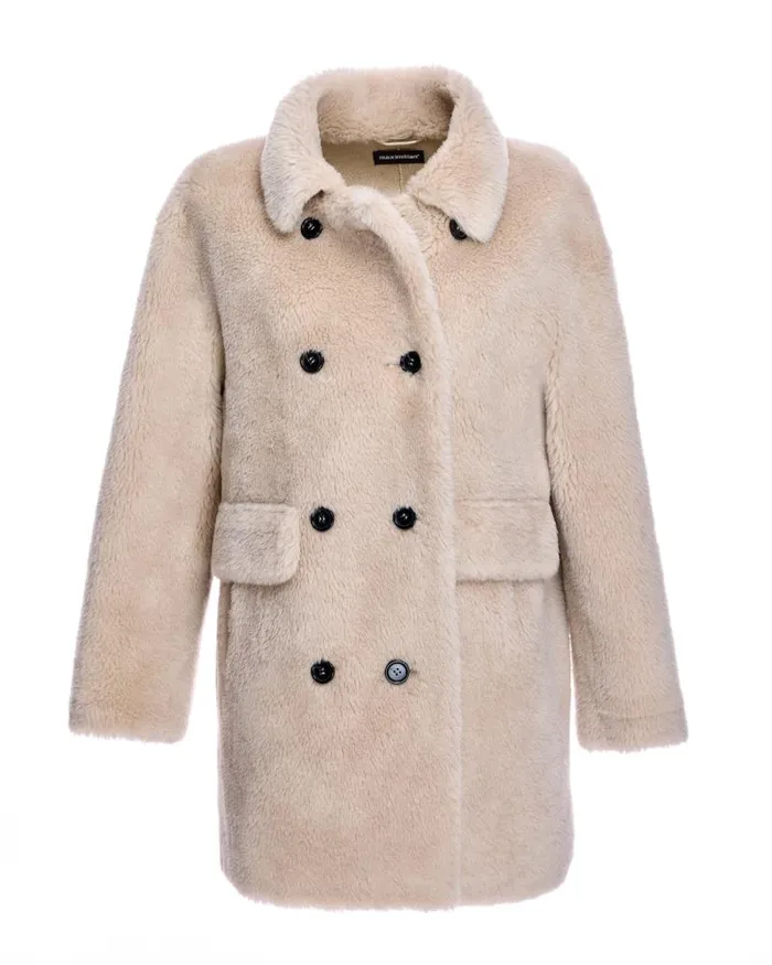 Jackets Women039s Maximilian Lamb039s Wool Pea Coat