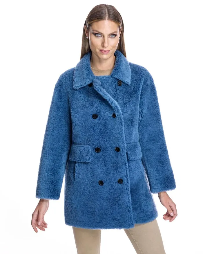 Jackets Women039s Maximilian Lamb039s Wool Pea Coat