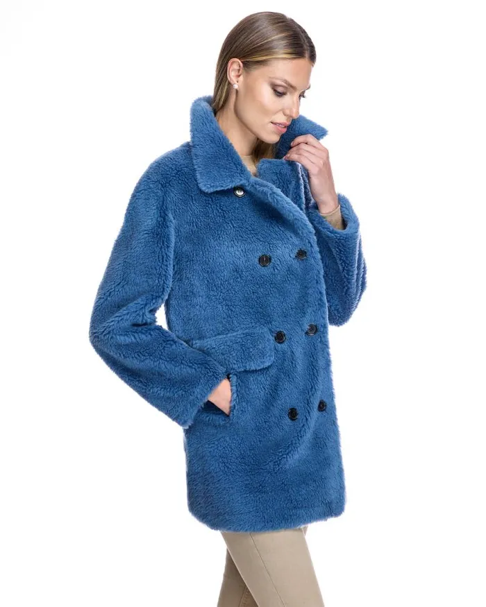 Jackets Women039s Maximilian Lamb039s Wool Pea Coat
