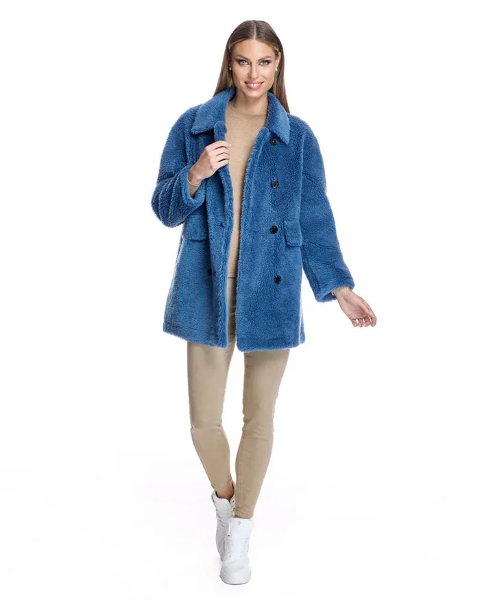 Jackets Women039s Maximilian Lamb039s Wool Pea Coat