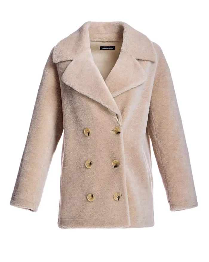 Jackets Women039s Maximilian Lambs Wool Pea Jacket