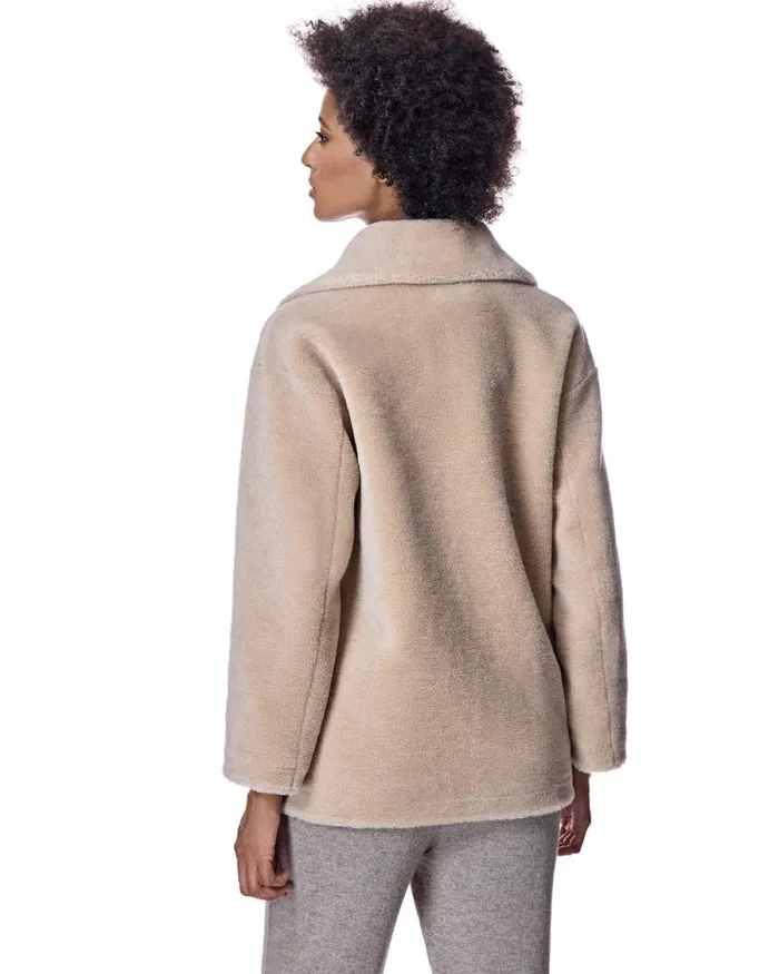 Jackets Women039s Maximilian Lambs Wool Pea Jacket