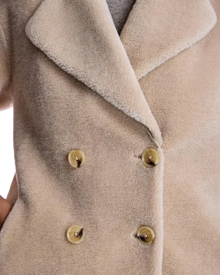 Jackets Women039s Maximilian Lambs Wool Pea Jacket