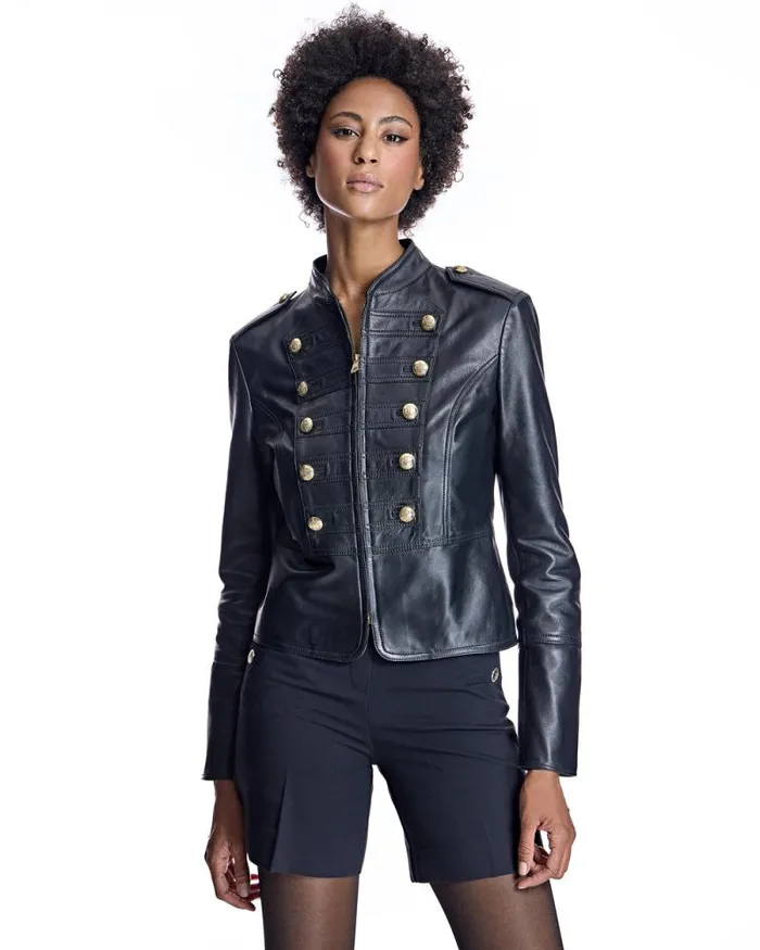 Jackets Women039s Maximilian Leather Military Jacket