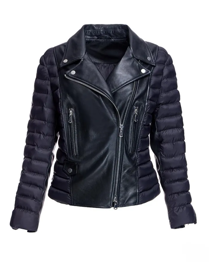 Jackets Women039s Maximilian Leather Puffer Jacket