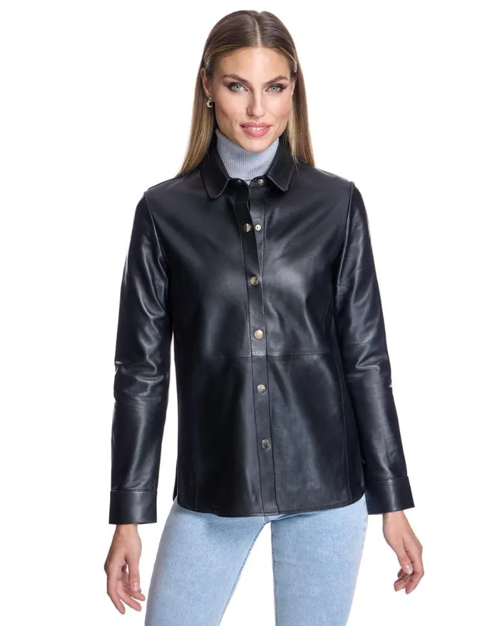 Jackets Women039s Maximilian Leather Shirt