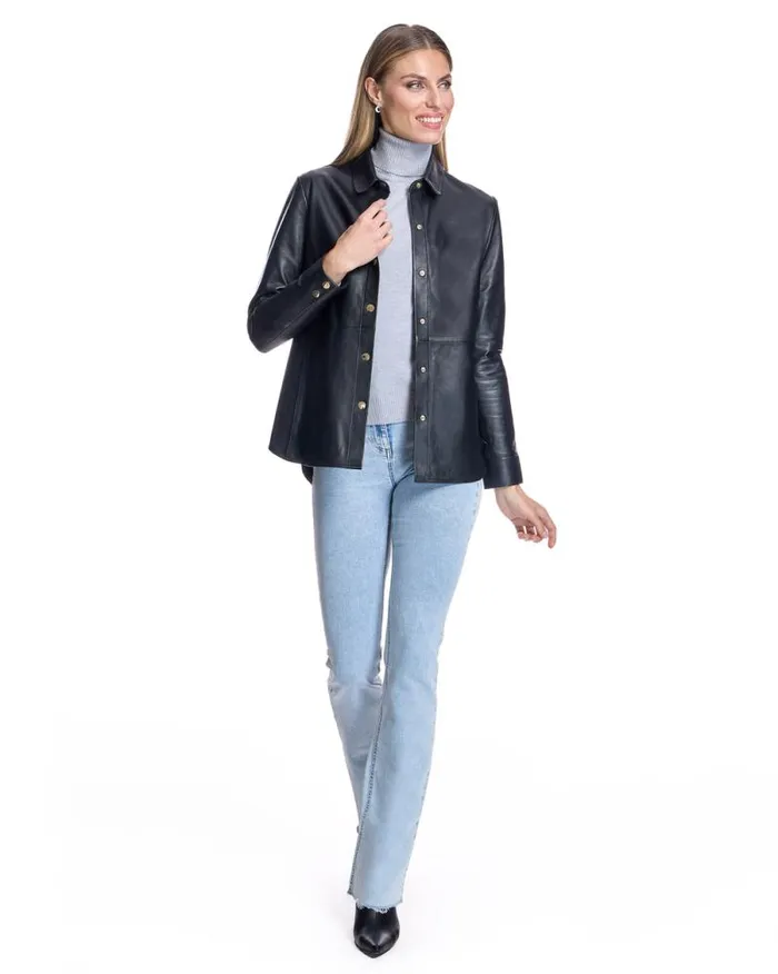 Jackets Women039s Maximilian Leather Shirt