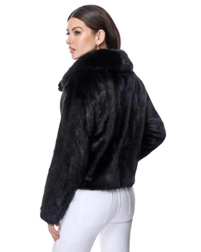 Jackets Women039s Maximilian Mink Moto Jacket