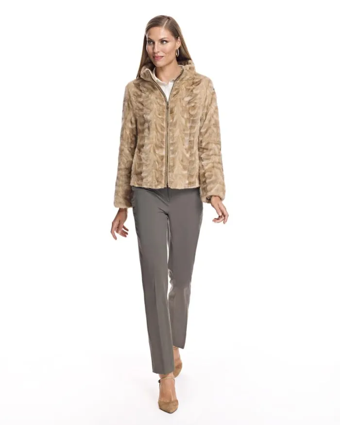 Jackets Women039s Maximilian Mink Sections Jacket