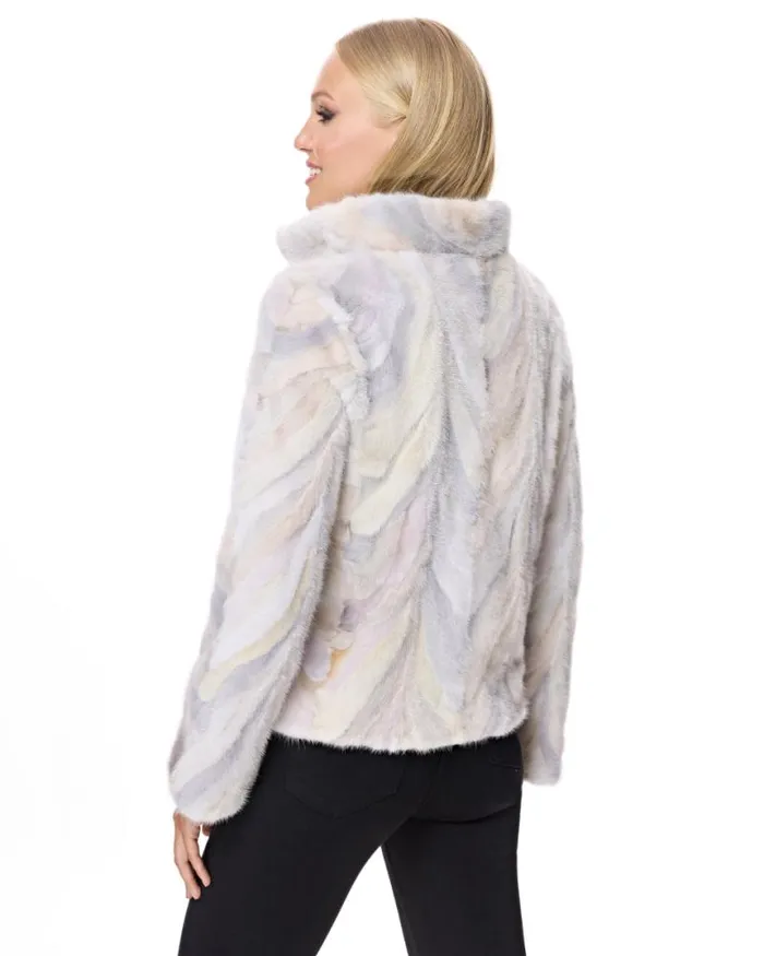 Jackets Women039s Maximilian Mink Sections Jacket
