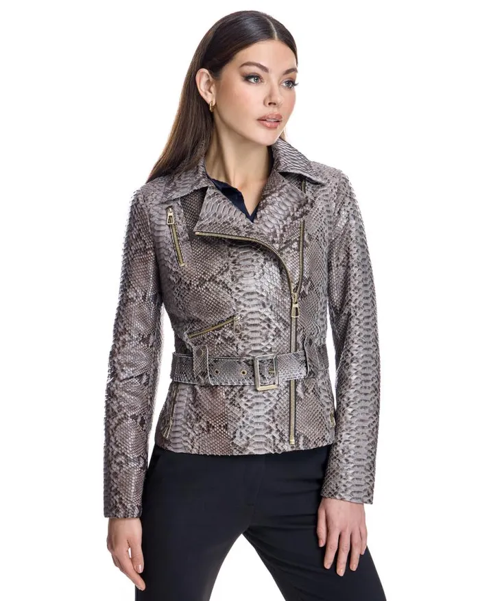 Jackets Women039s Maximilian Python Moto Jacket