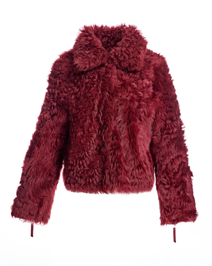 Jackets Women039s Maximilian Reversible Curly Lamb Jacket