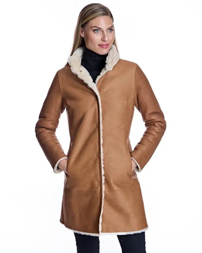 Jackets Women039s Maximilian Reversible Shearling Jacket