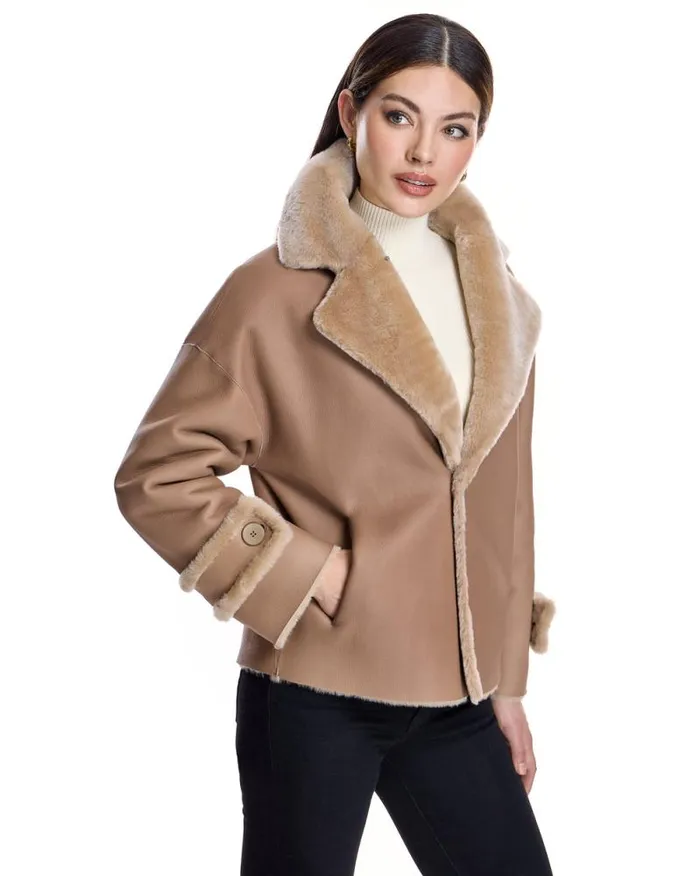 Jackets Women039s Maximilian Reversible Shearling Lamb Jacket